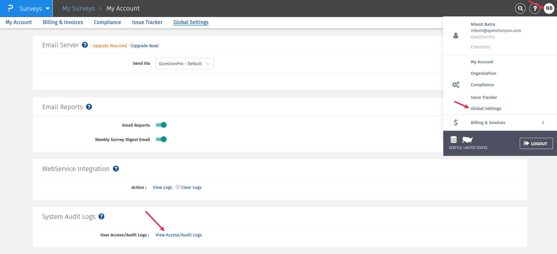 Survey Software Help Image