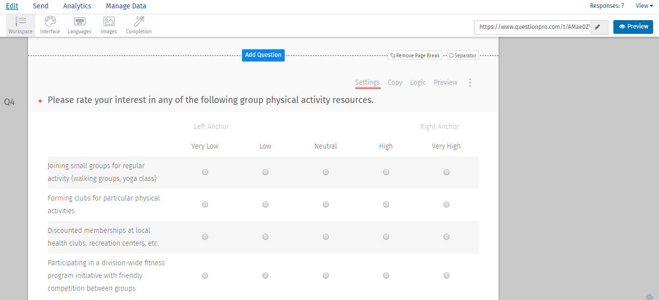 Survey Software Help Image