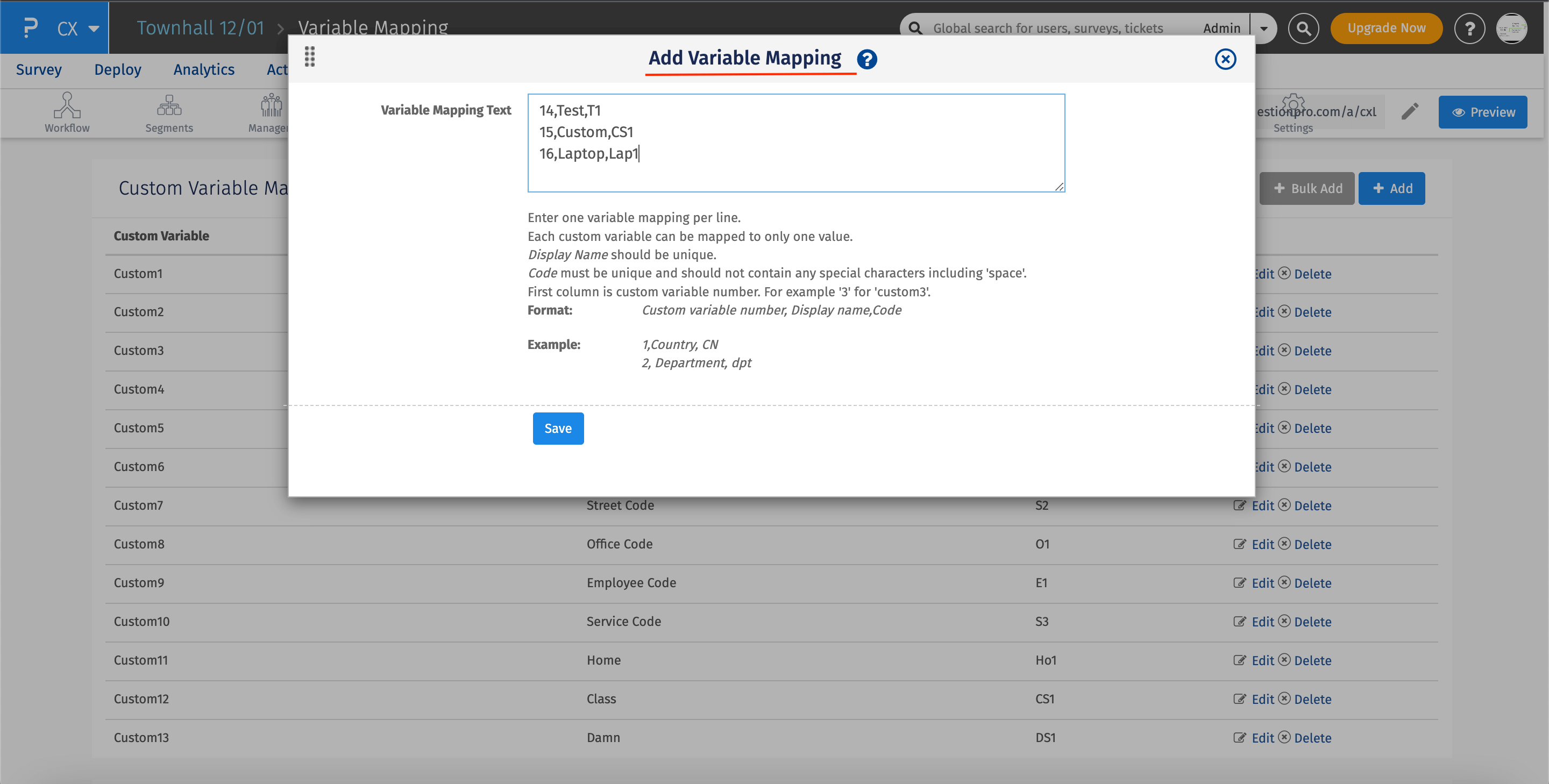 Survey Software Help Image