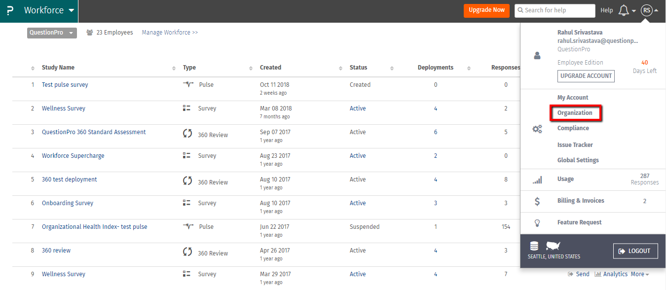 Survey Software Help Image