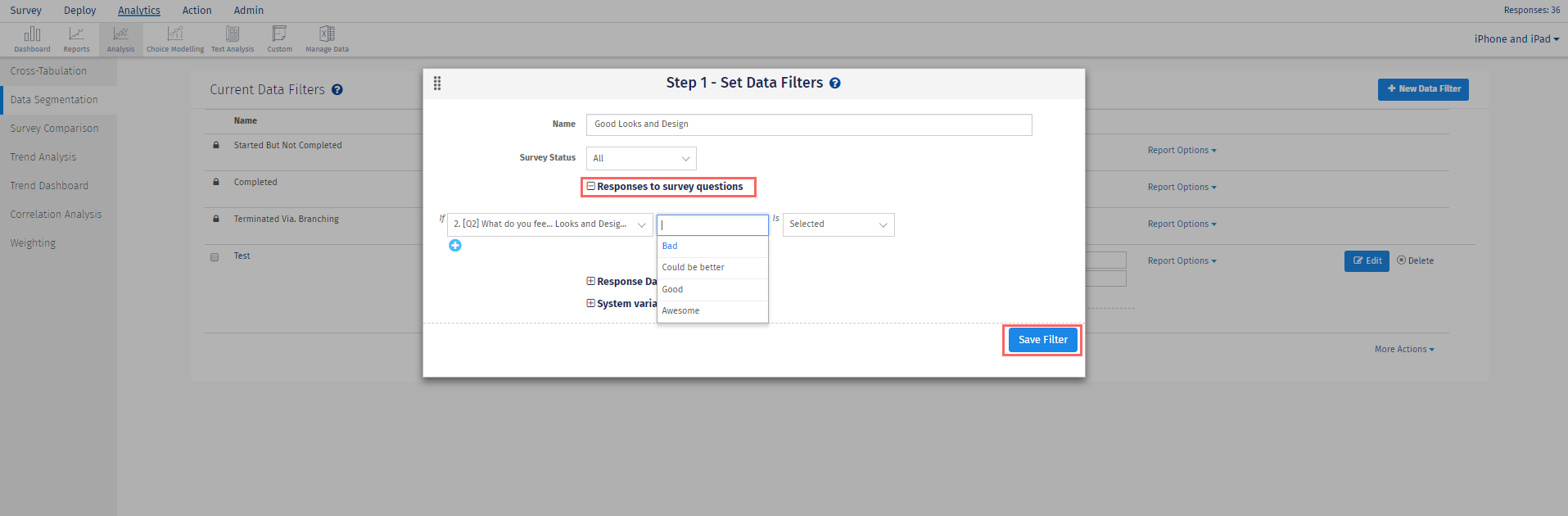 Survey Software Help Image