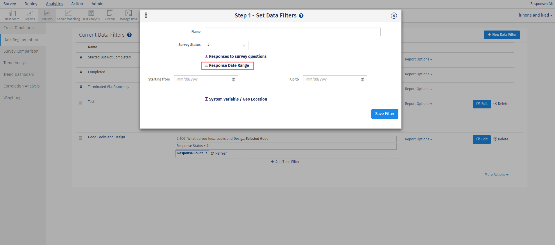 Survey Software Help Image