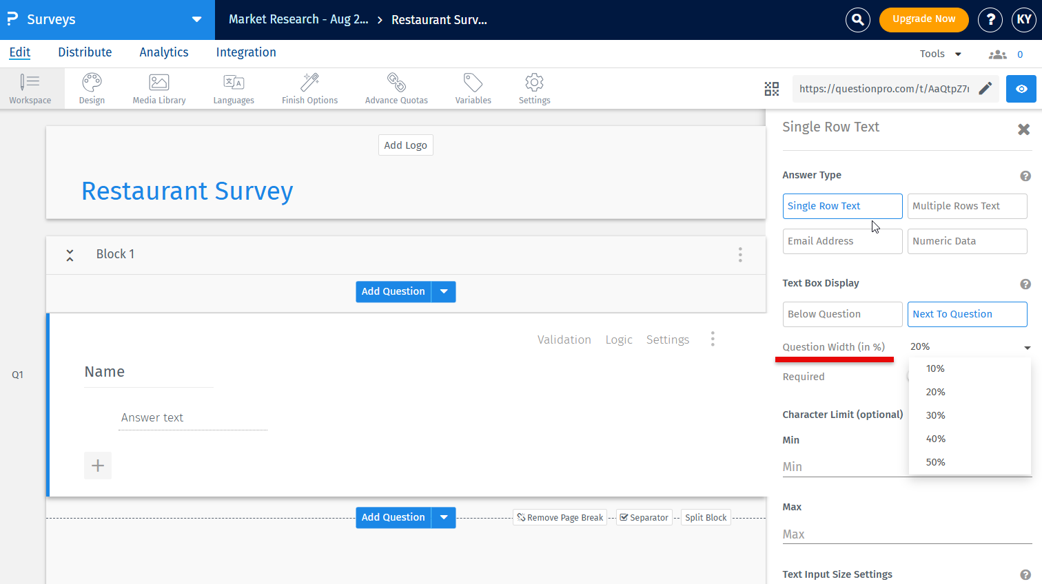 Survey Software Help Image