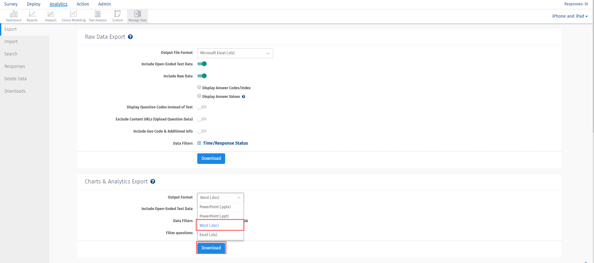 Survey Software Help Image