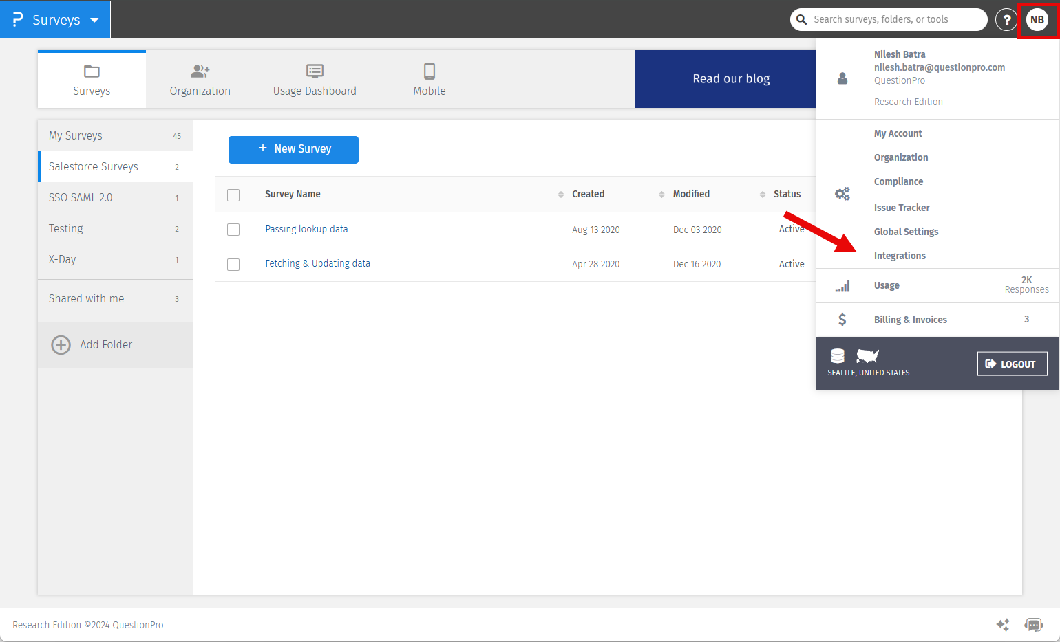Survey Software Help Image