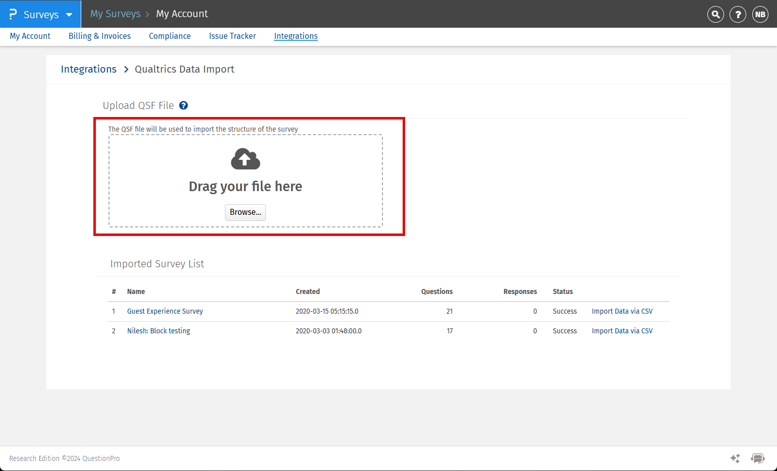 Survey Software Help Image