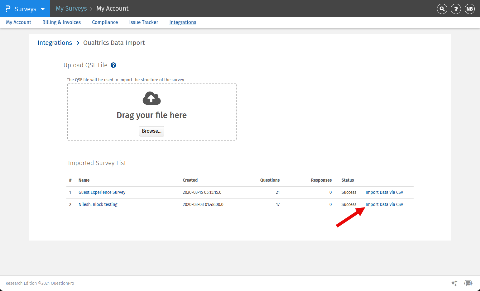 Survey Software Help Image