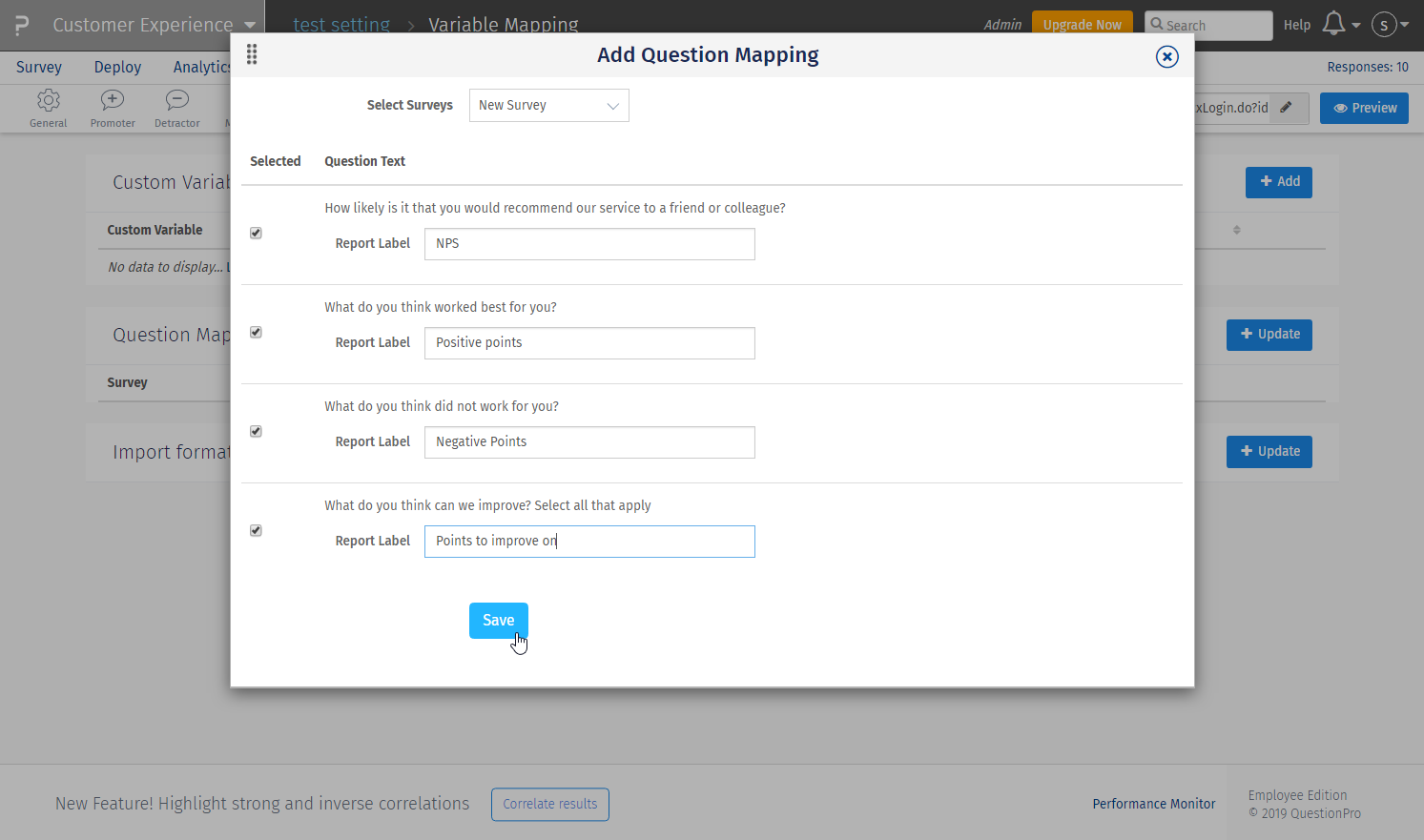 Survey Software Help Image