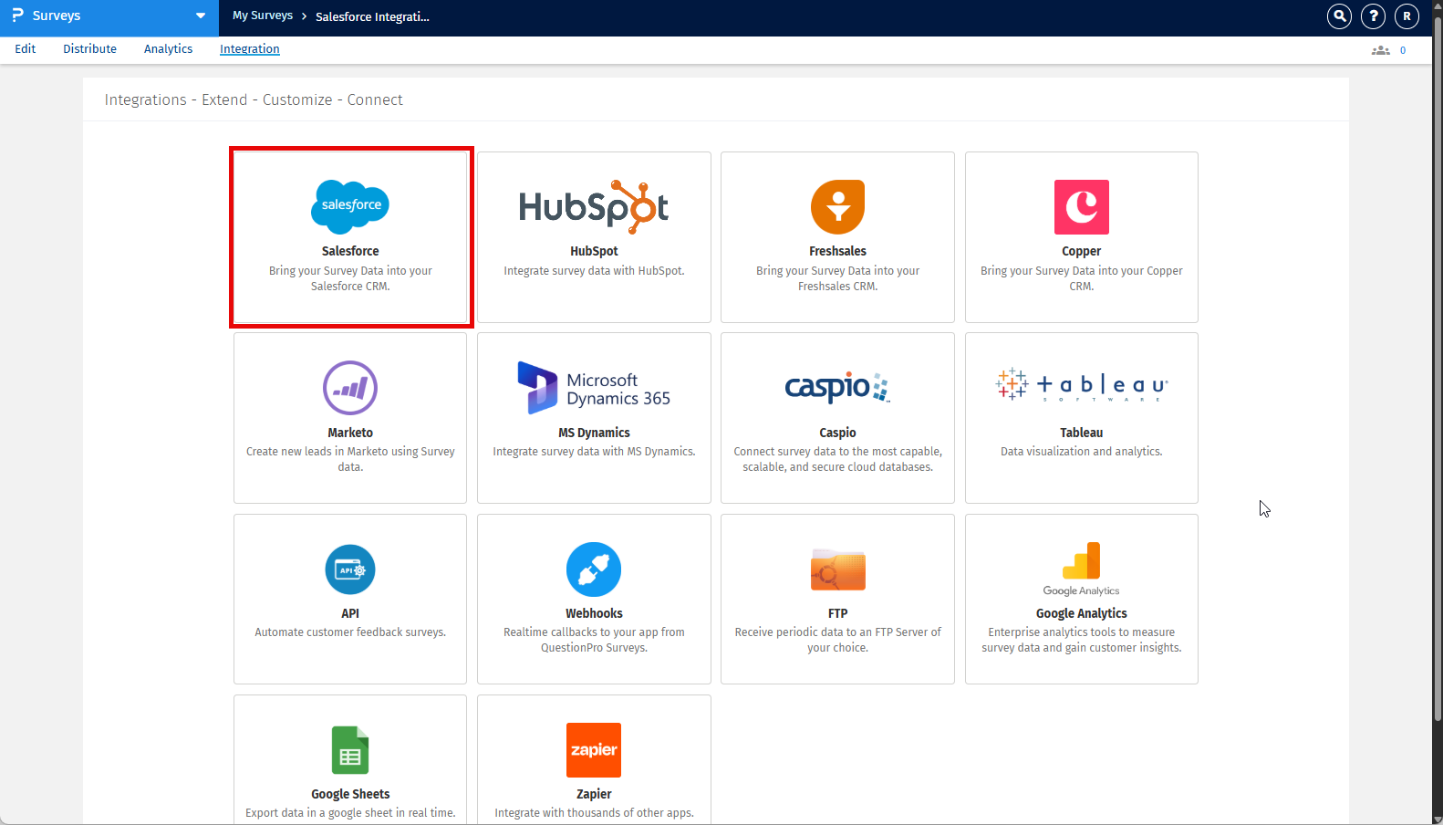 Survey Software Help Image