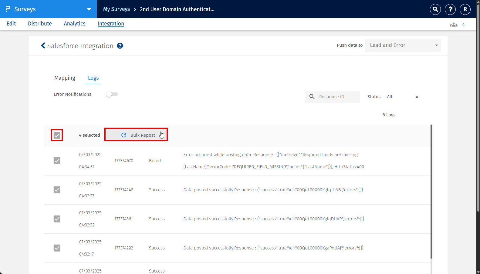 Survey Software Help Image
