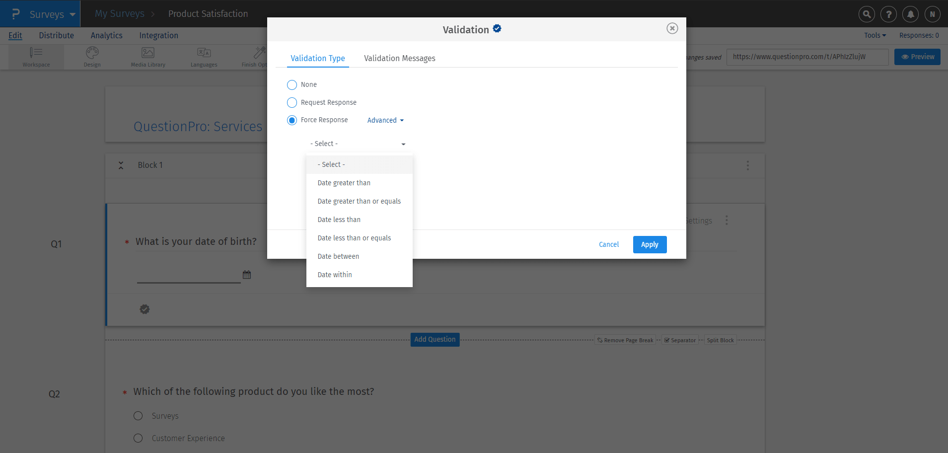 Survey Software Help Image