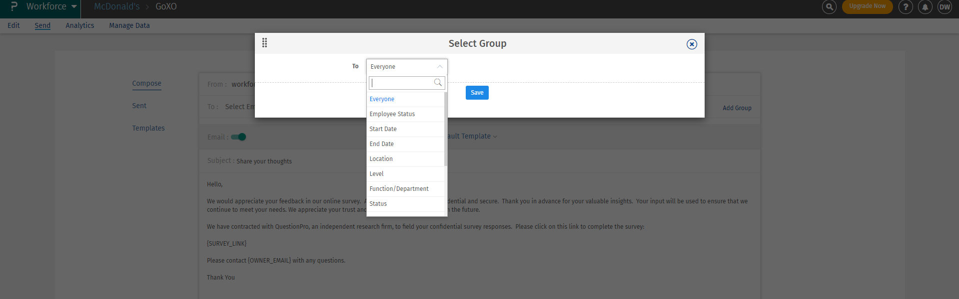 Survey Software Help Image