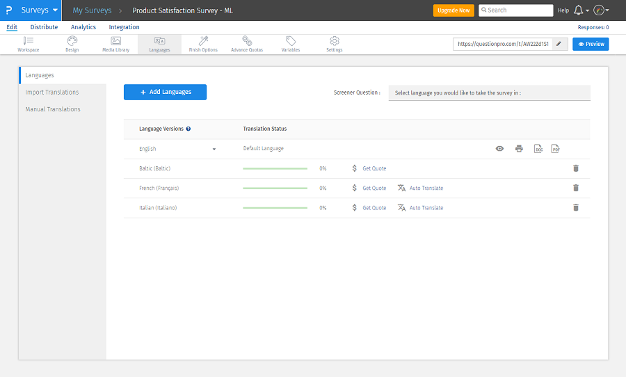 Survey Software Help Image