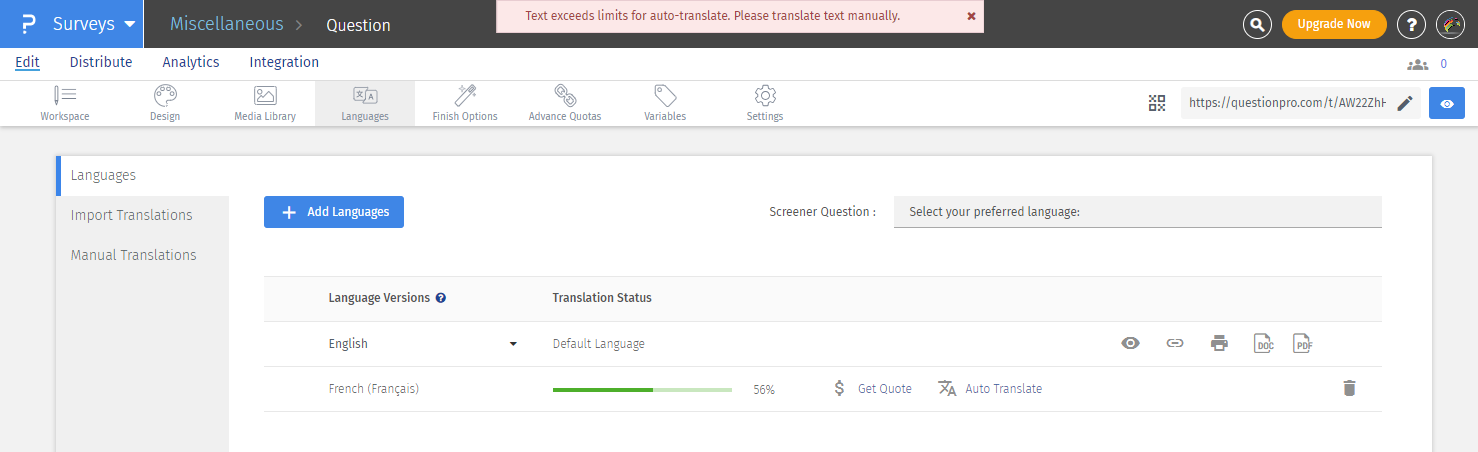 Survey Software Help Image