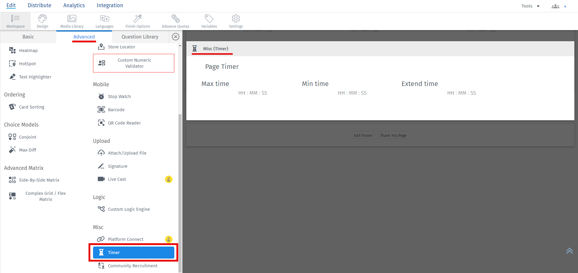 Survey Software Help Image