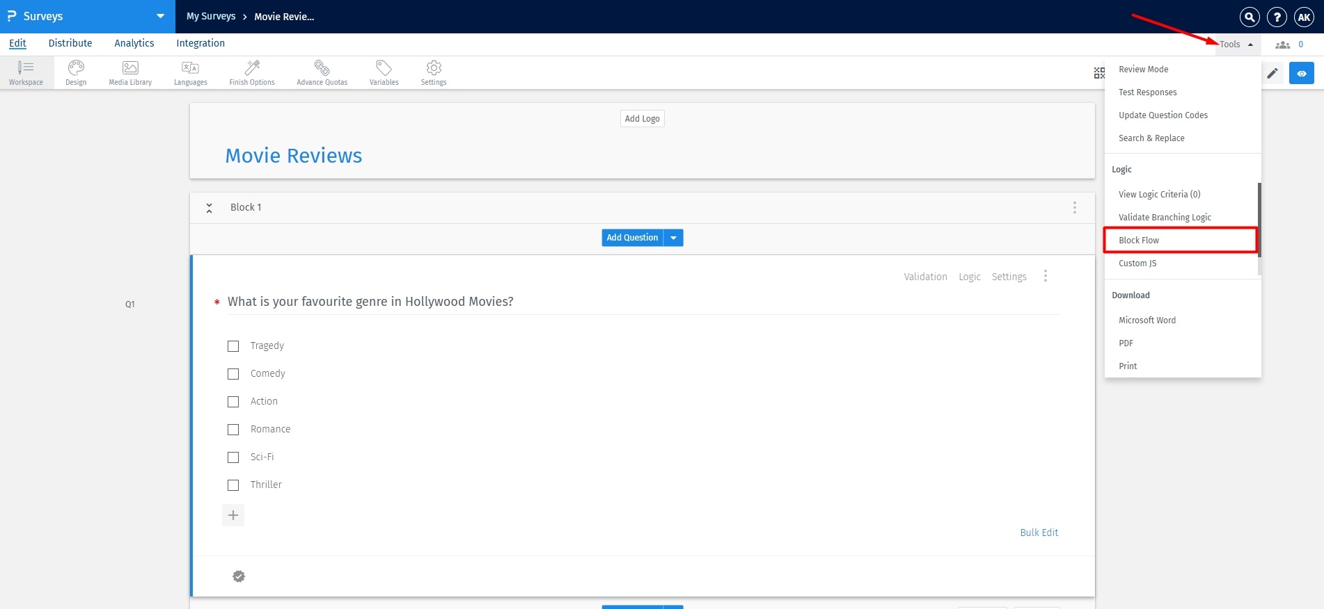 Survey Software Help Image