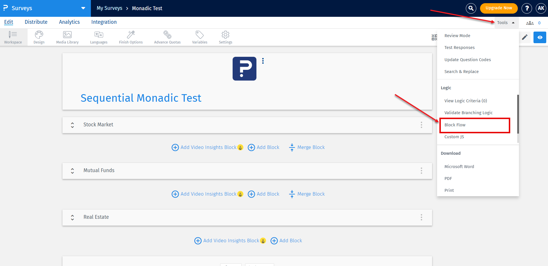 Survey Software Help Image