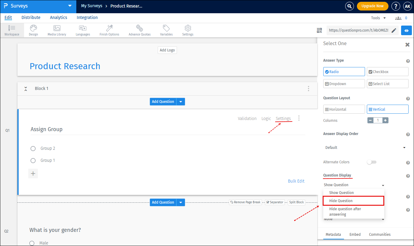 Survey Software Help Image