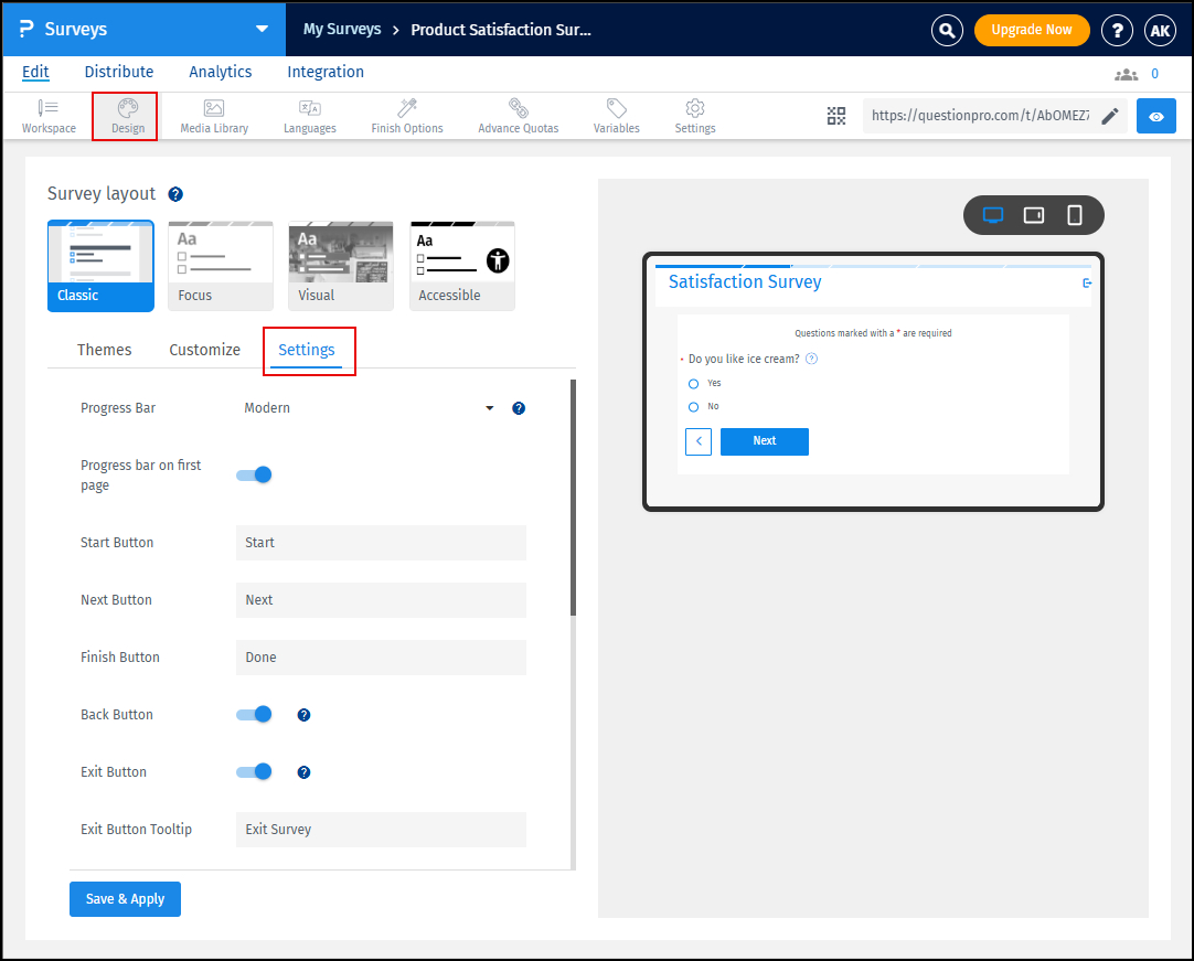 Survey Software Help Image