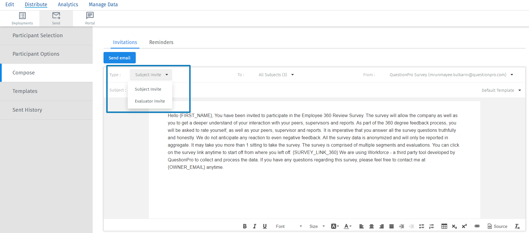 Survey Software Help Image