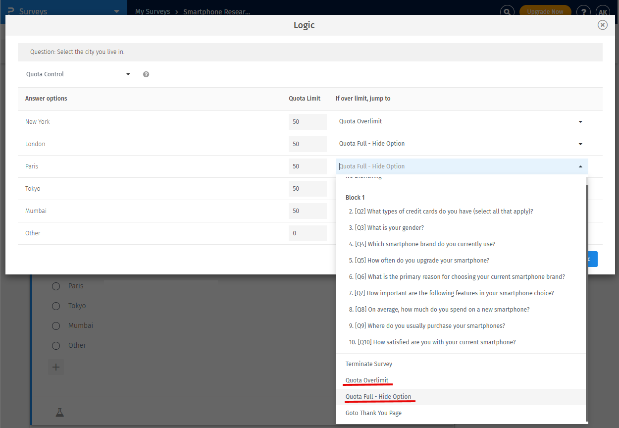 Survey Software Help Image