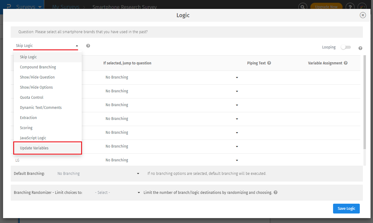 Survey Software Help Image