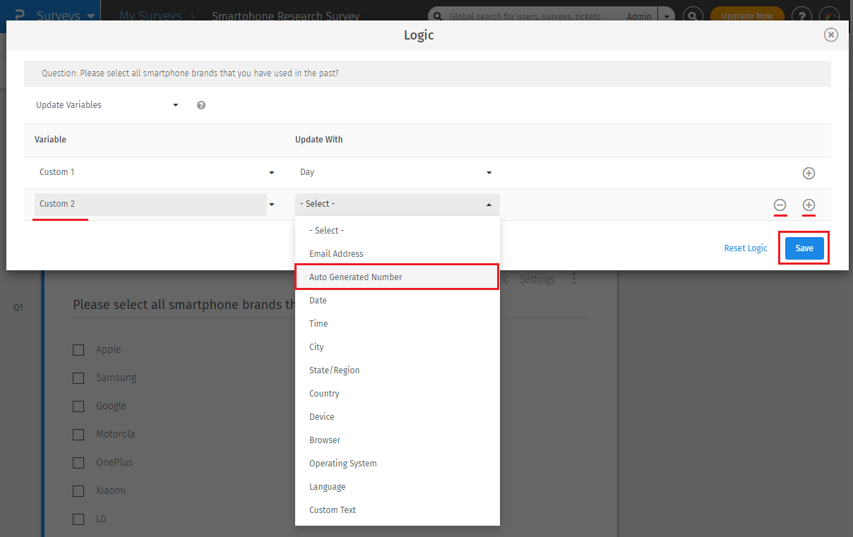 Survey Software Help Image