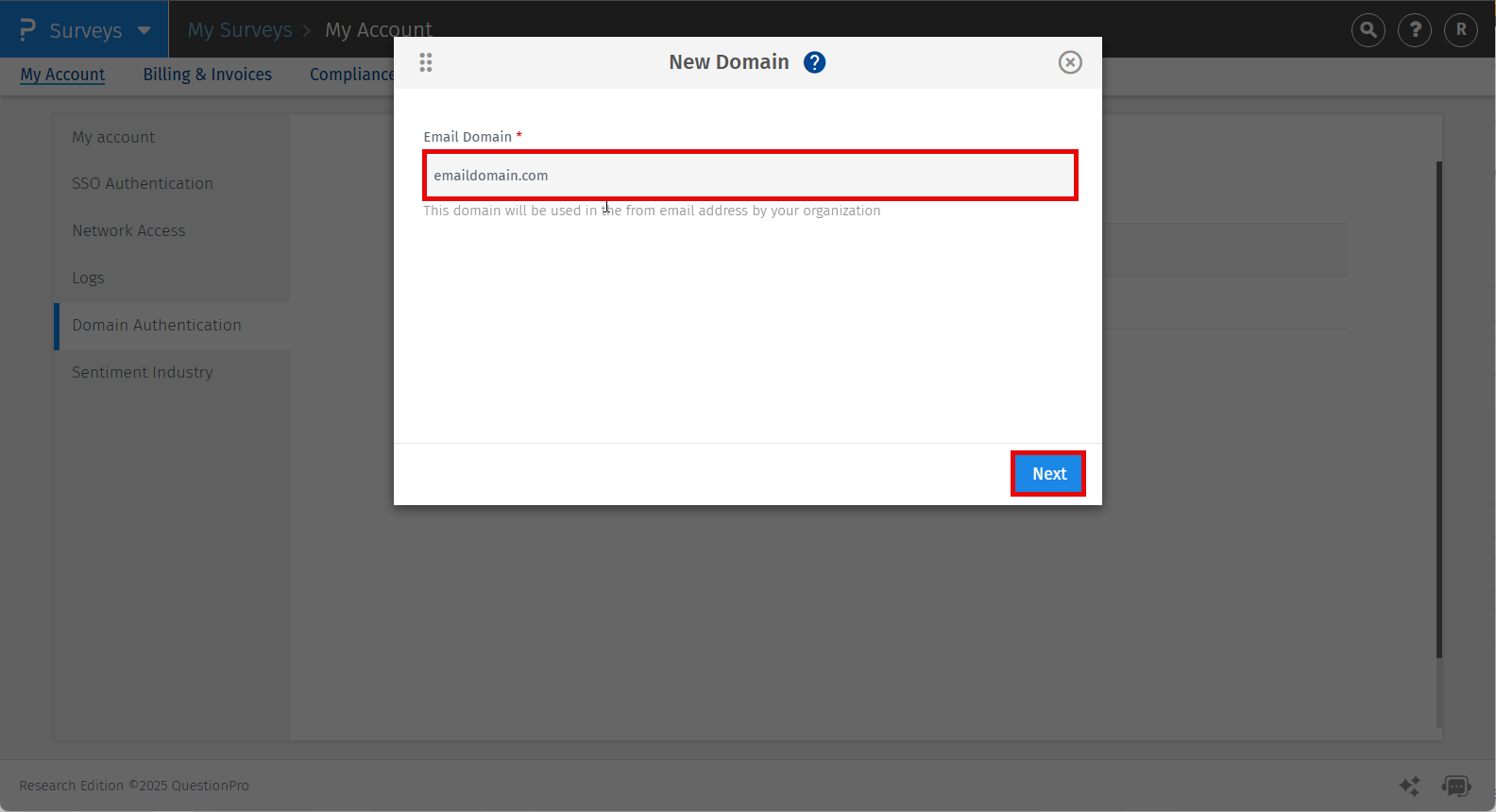 Survey Software Help Image
