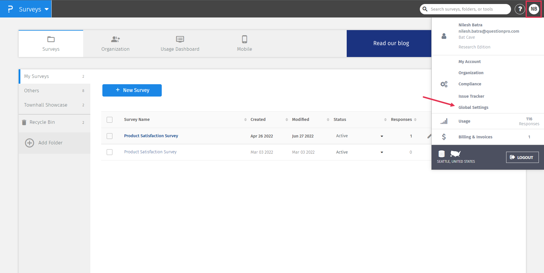 Survey Software Help Image