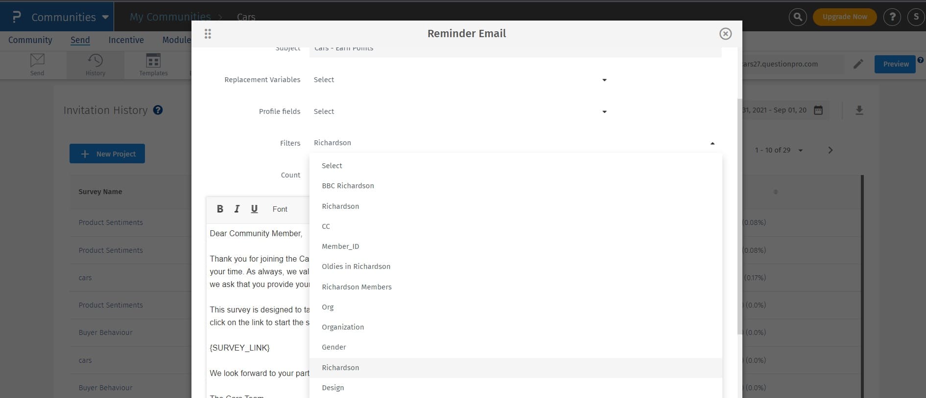 Survey Software Help Image