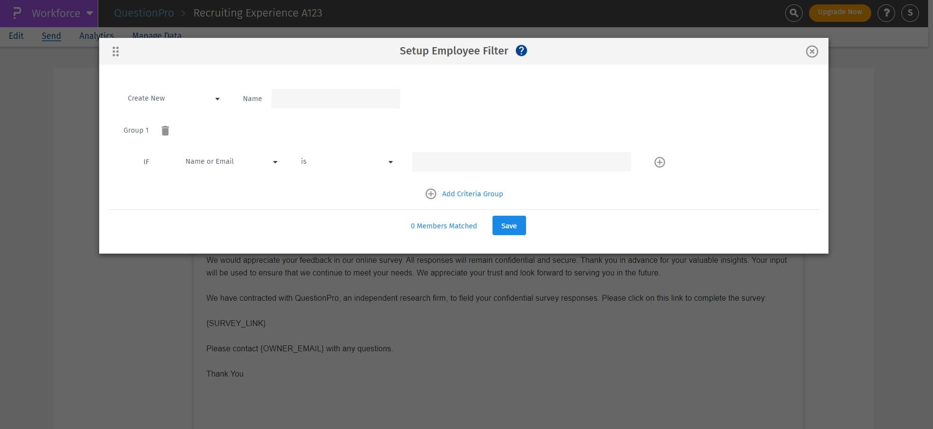 Survey Software Help Image