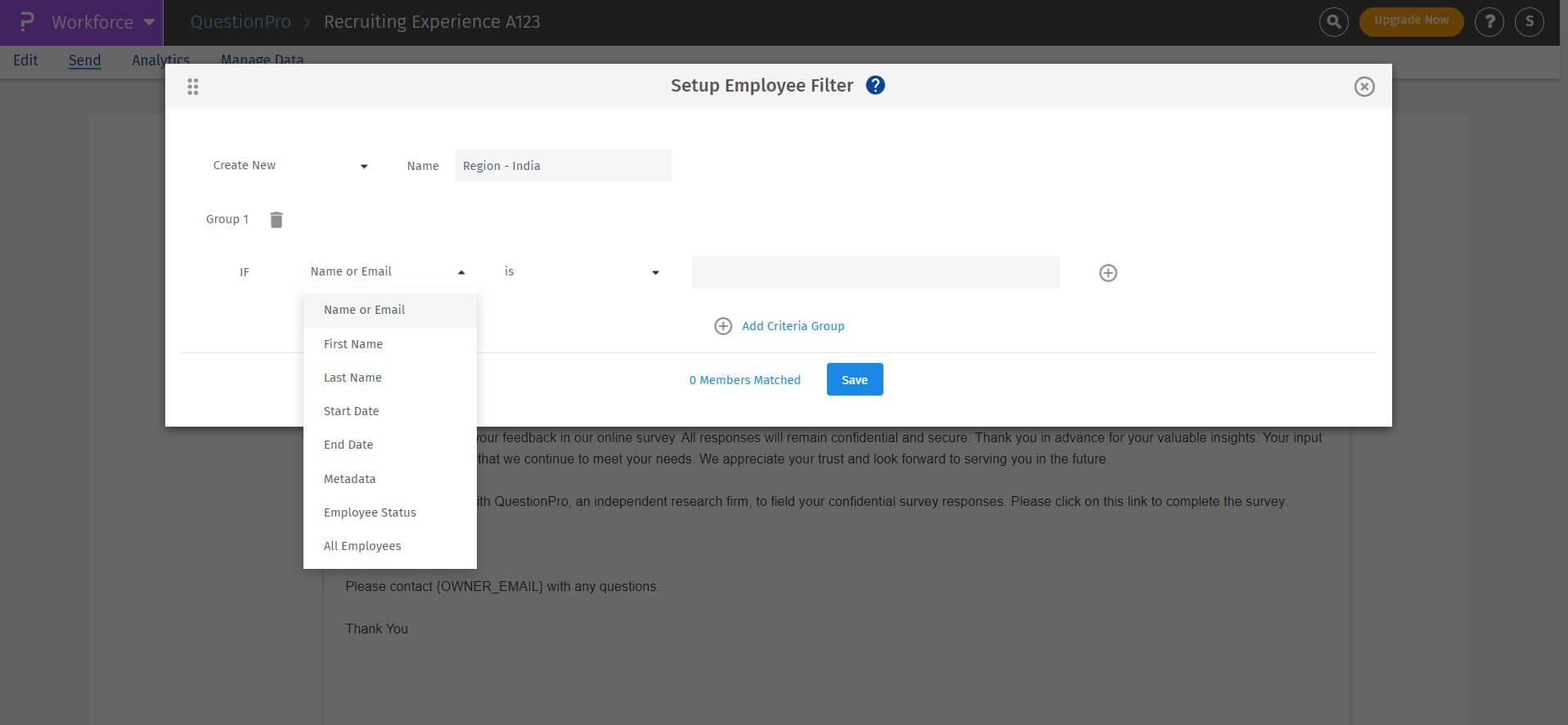Survey Software Help Image