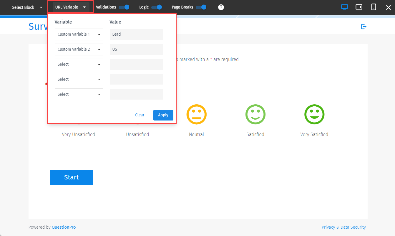Survey Software Help Image