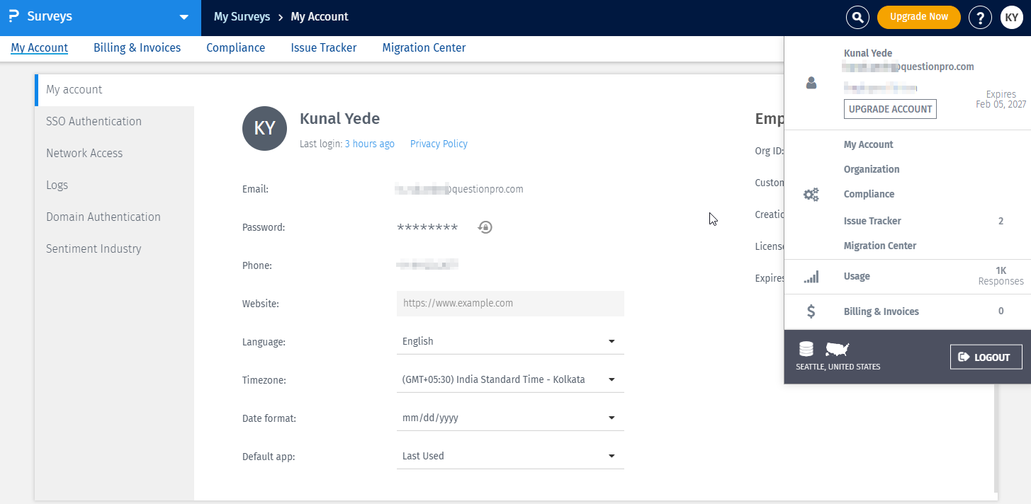 Survey Software Help Image