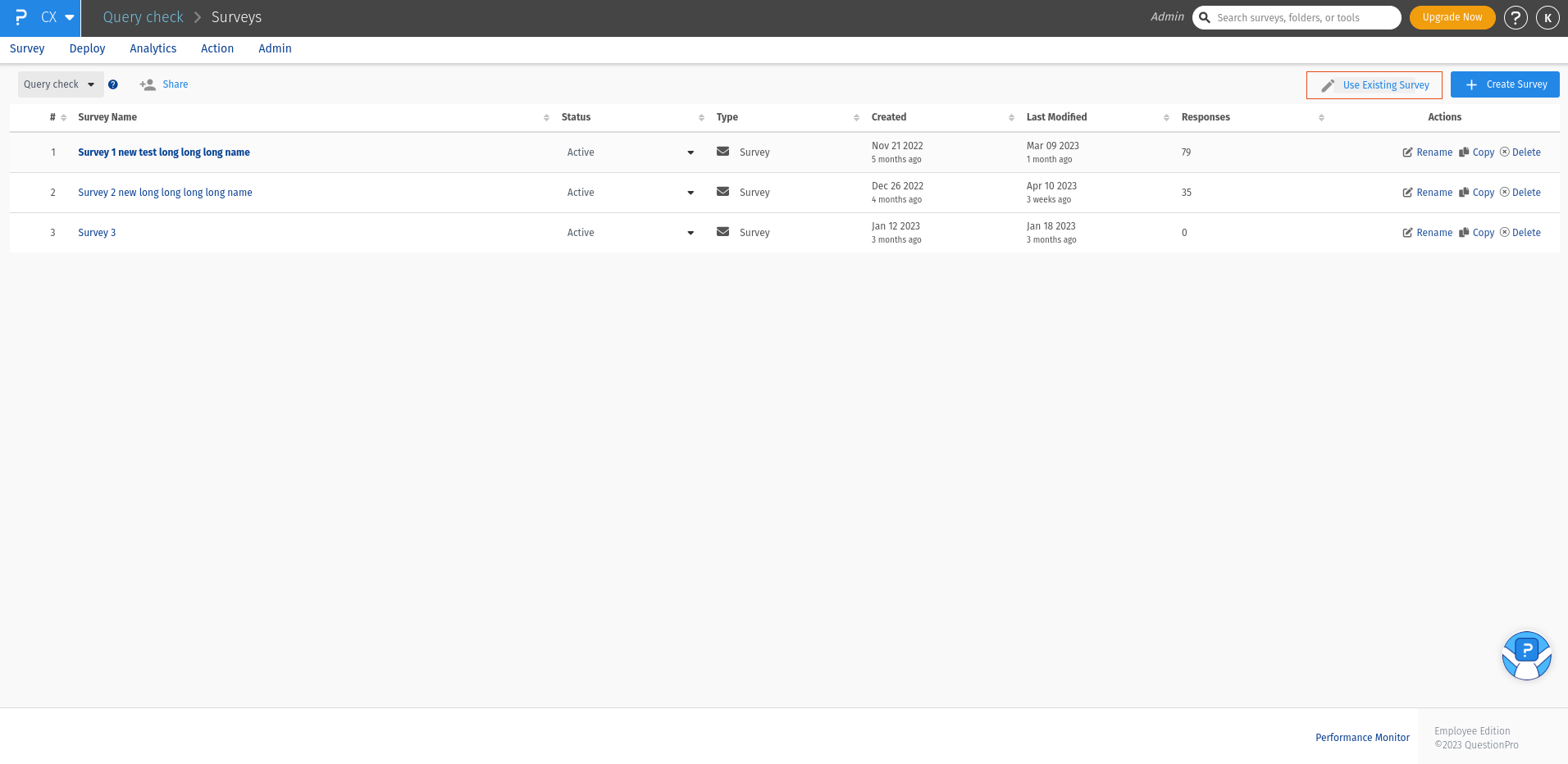 Survey Software Help Image