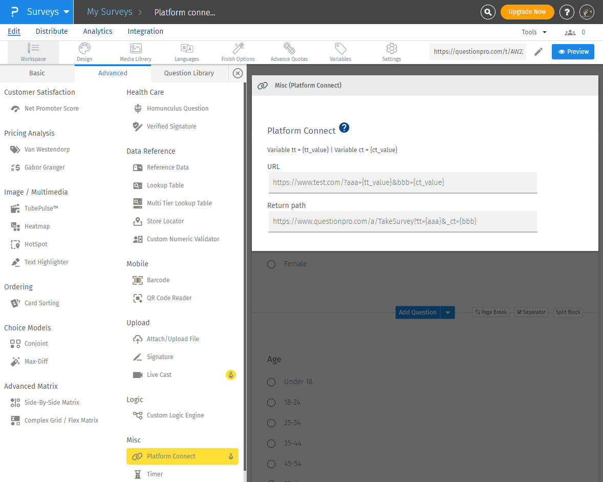 Survey Software Help Image