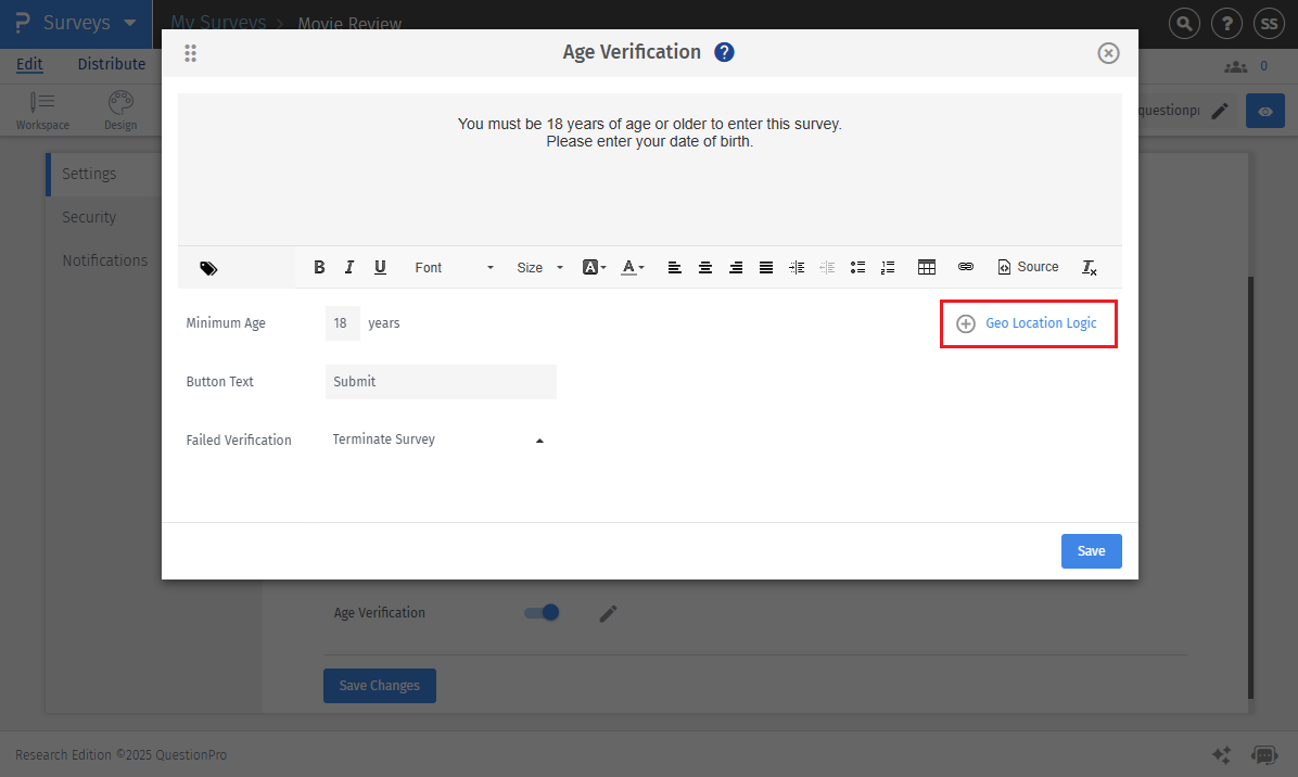 Survey Software Help Image