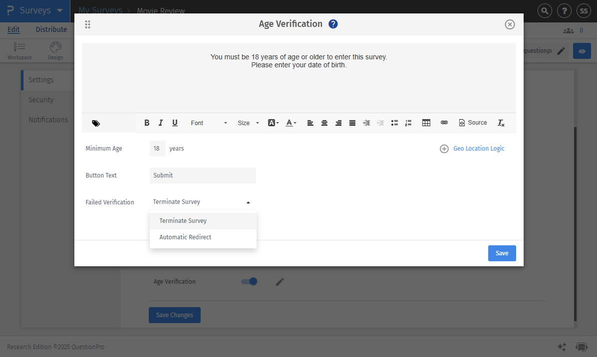 Survey Software Help Image
