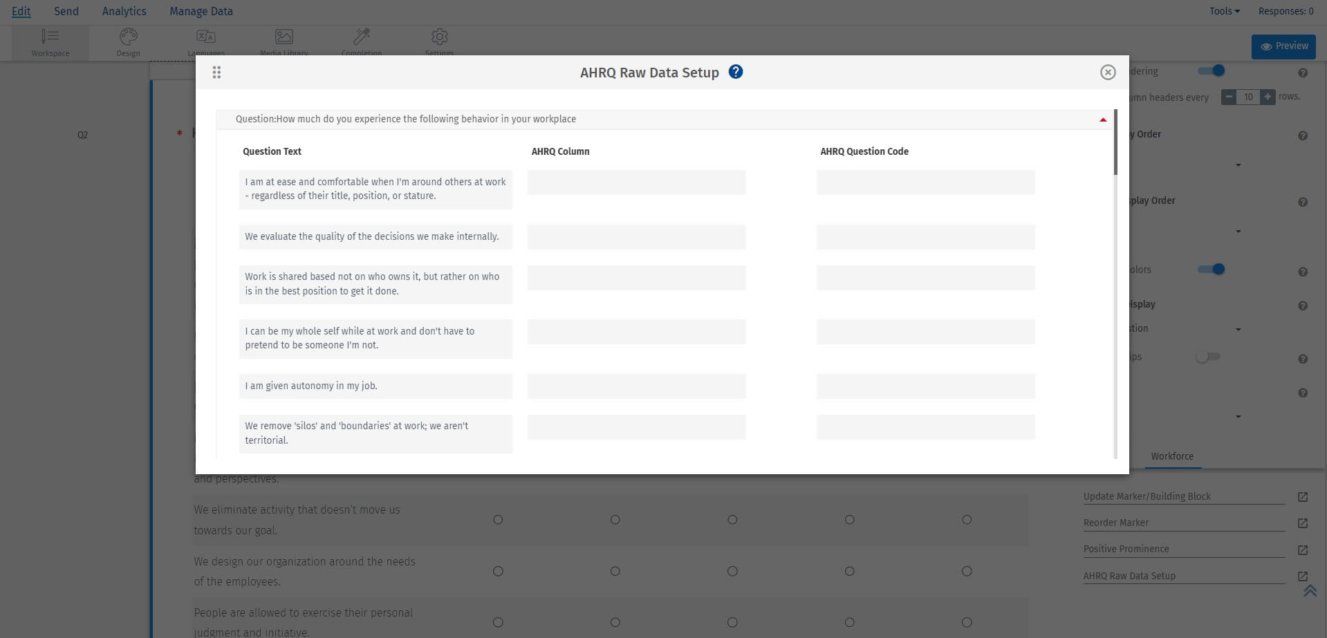 Survey Software Help Image