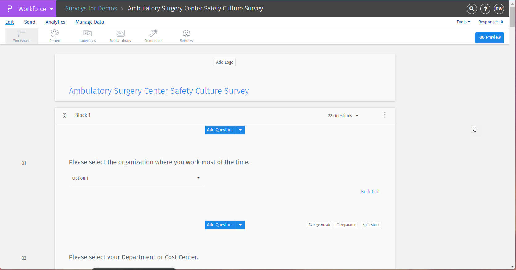 Survey Software Help Image