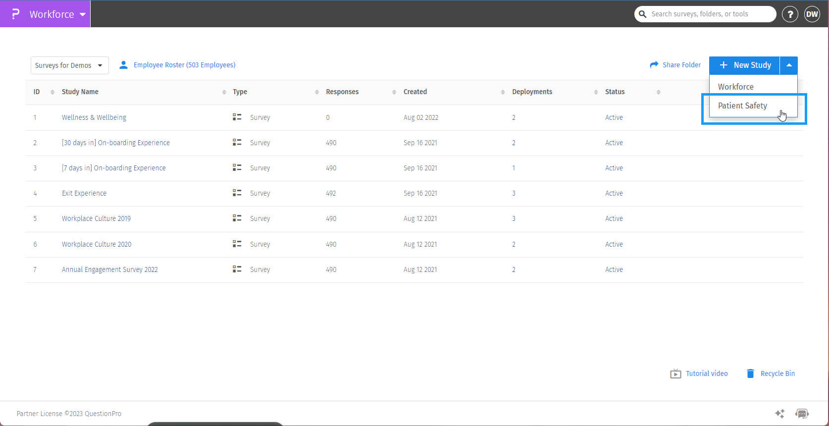 Survey Software Help Image