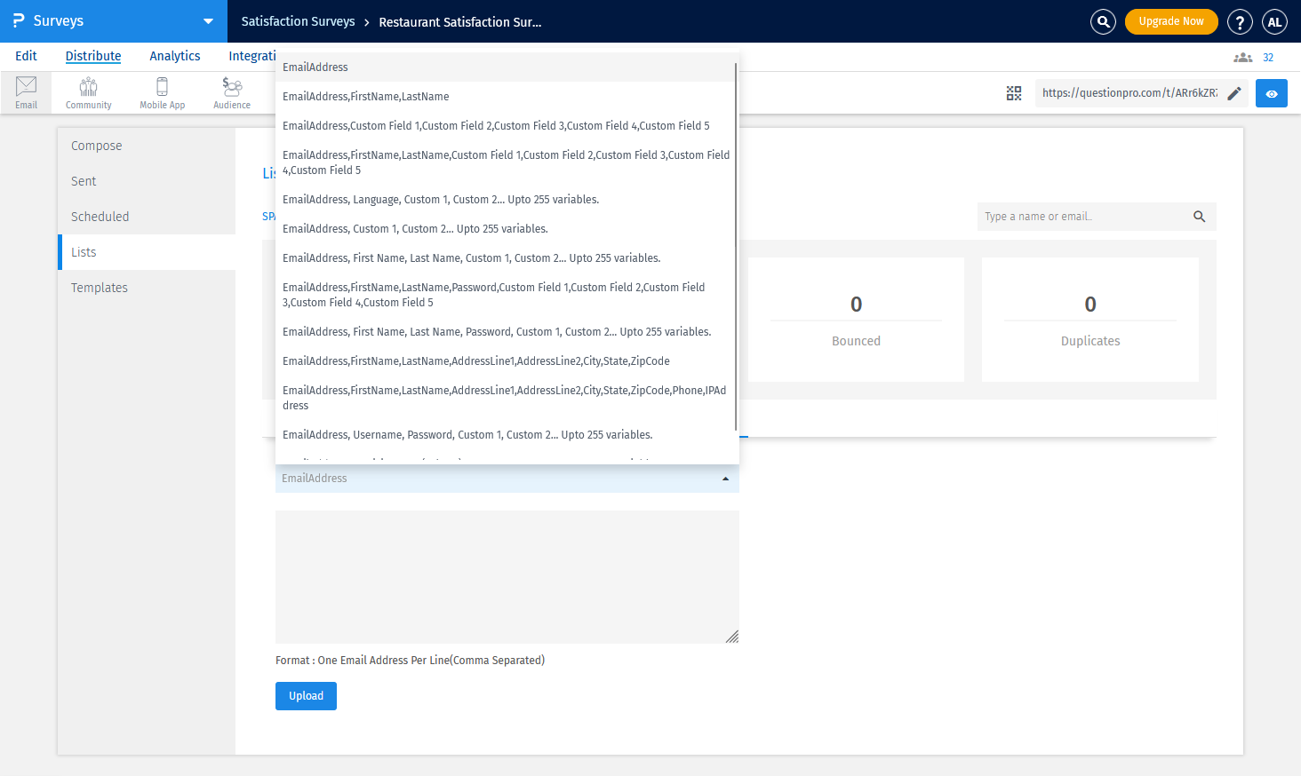 Survey Software Help Image