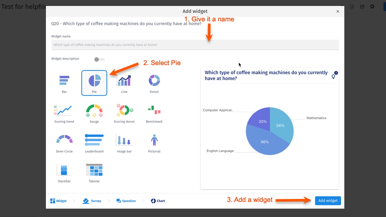 Survey Software Help Image