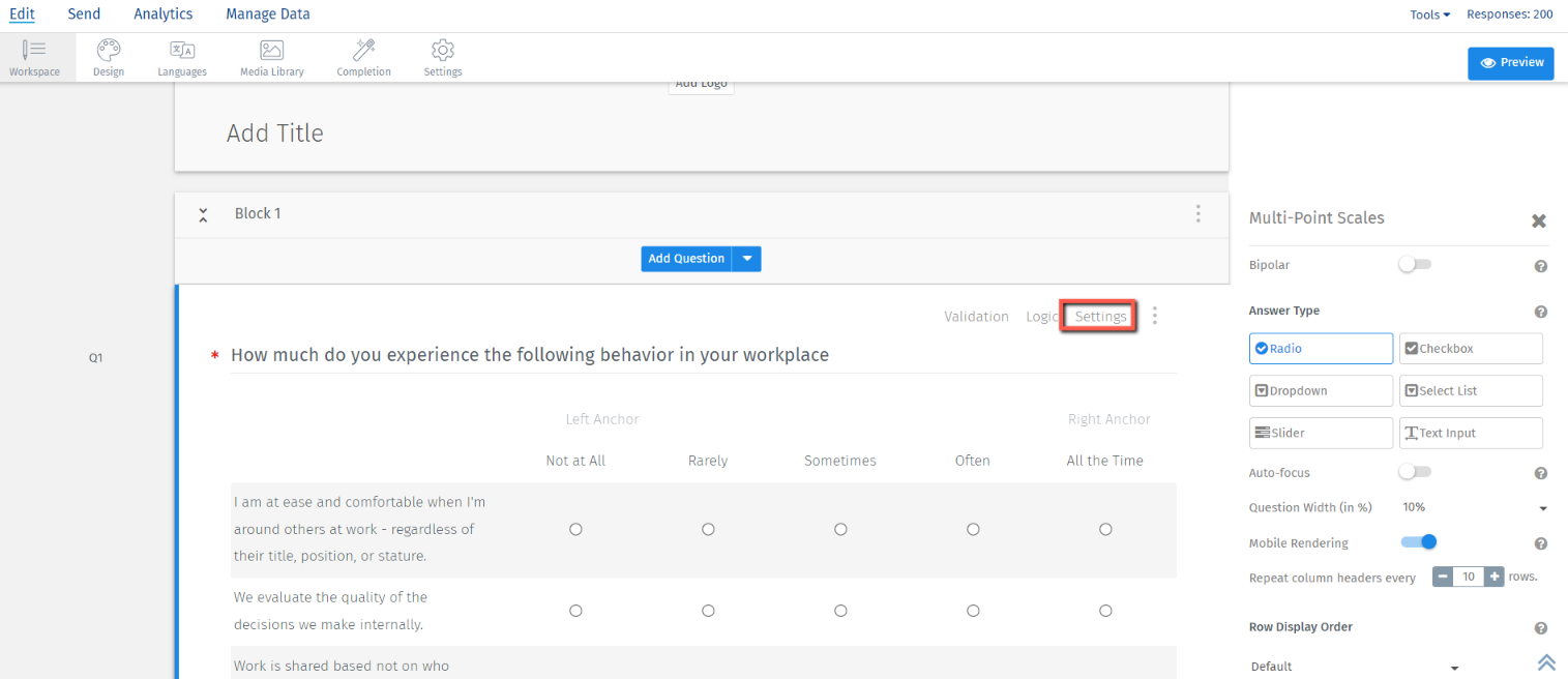 Survey Software Help Image