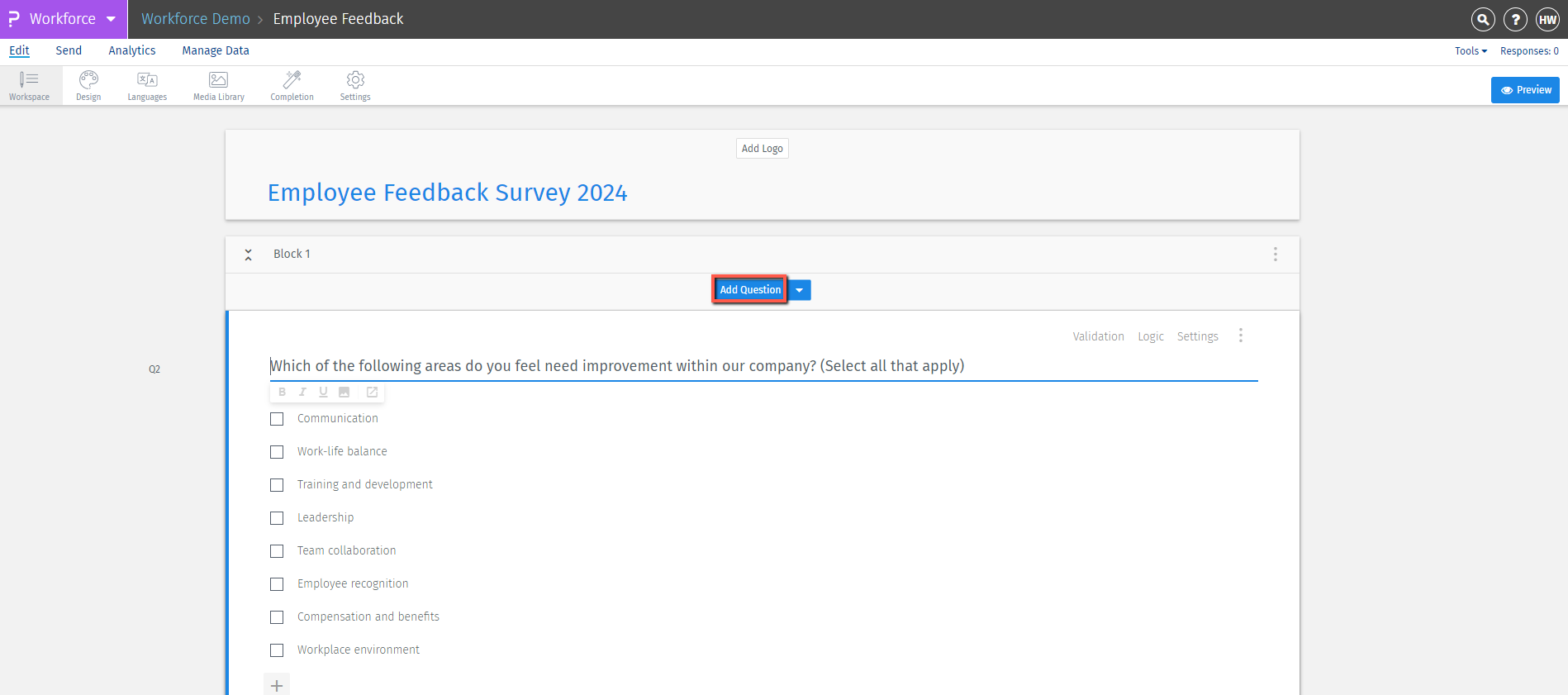 Survey Software Help Image