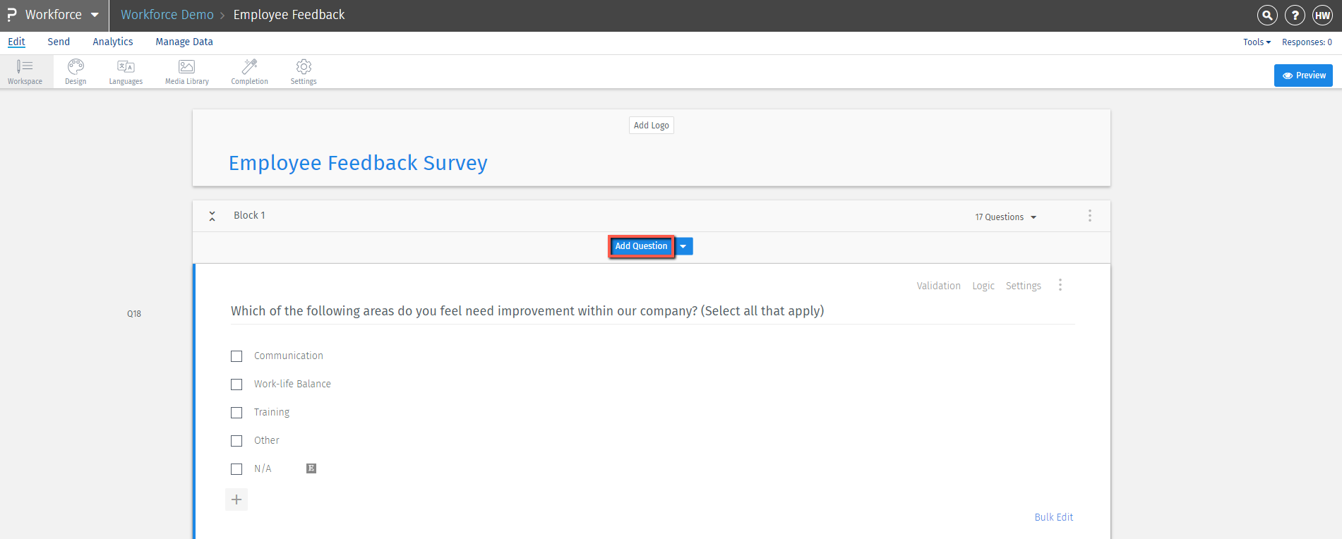 Survey Software Help Image