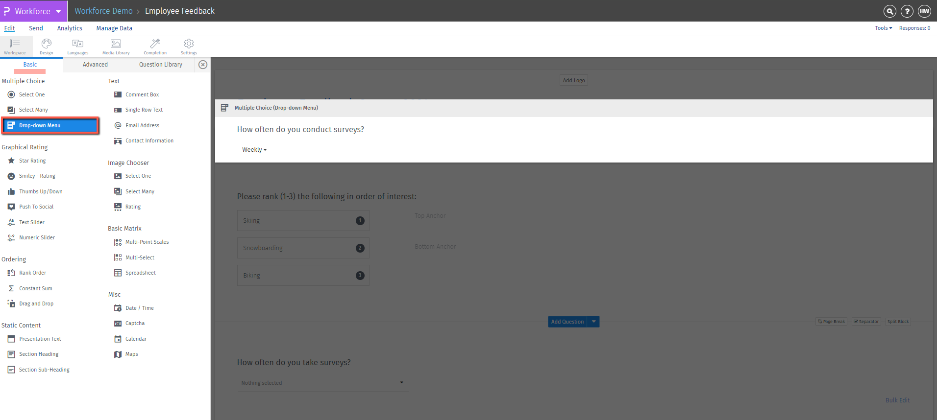 Survey Software Help Image