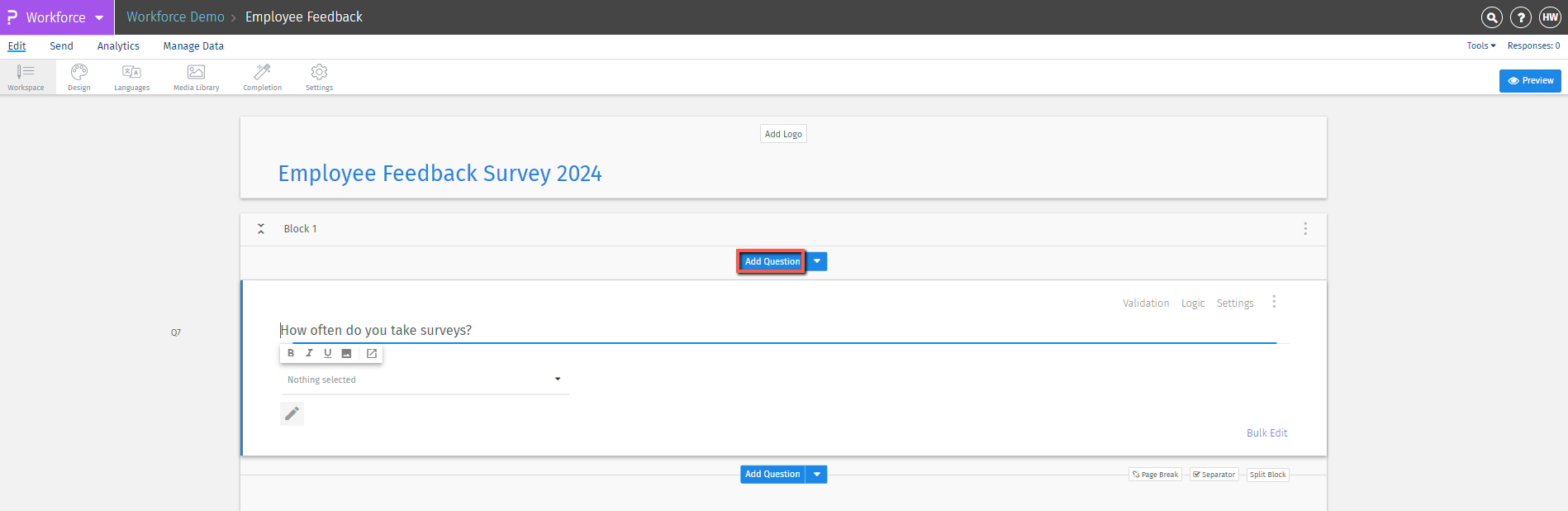 Survey Software Help Image