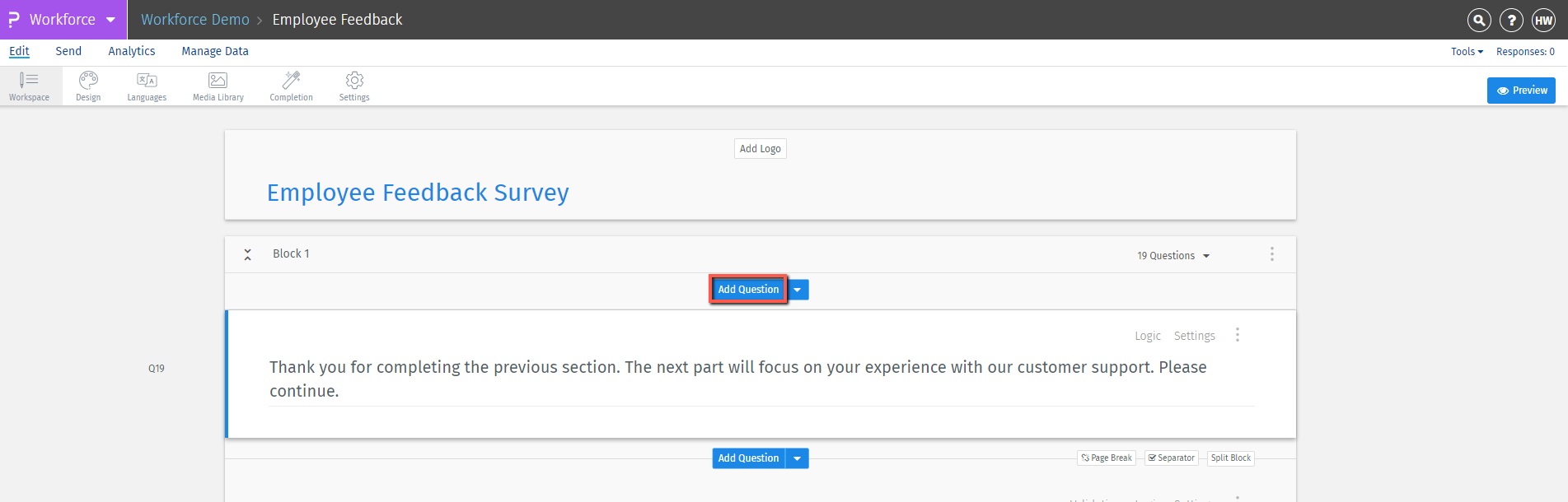 Survey Software Help Image