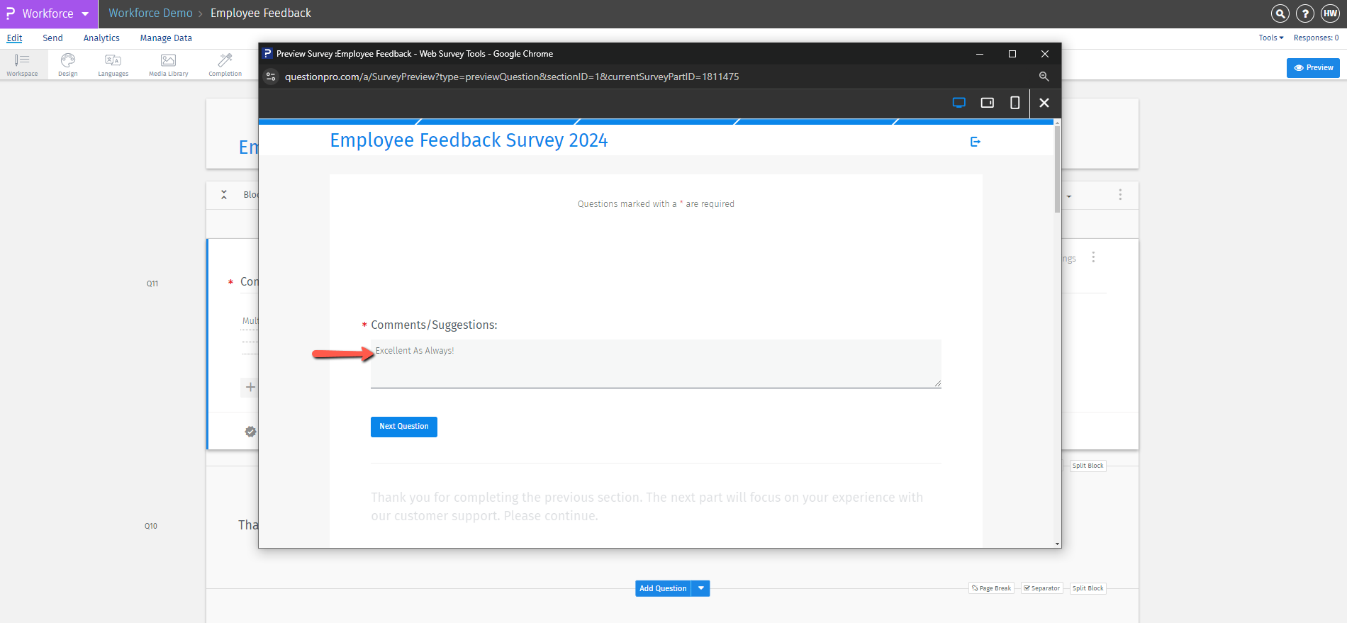 Survey Software Help Image